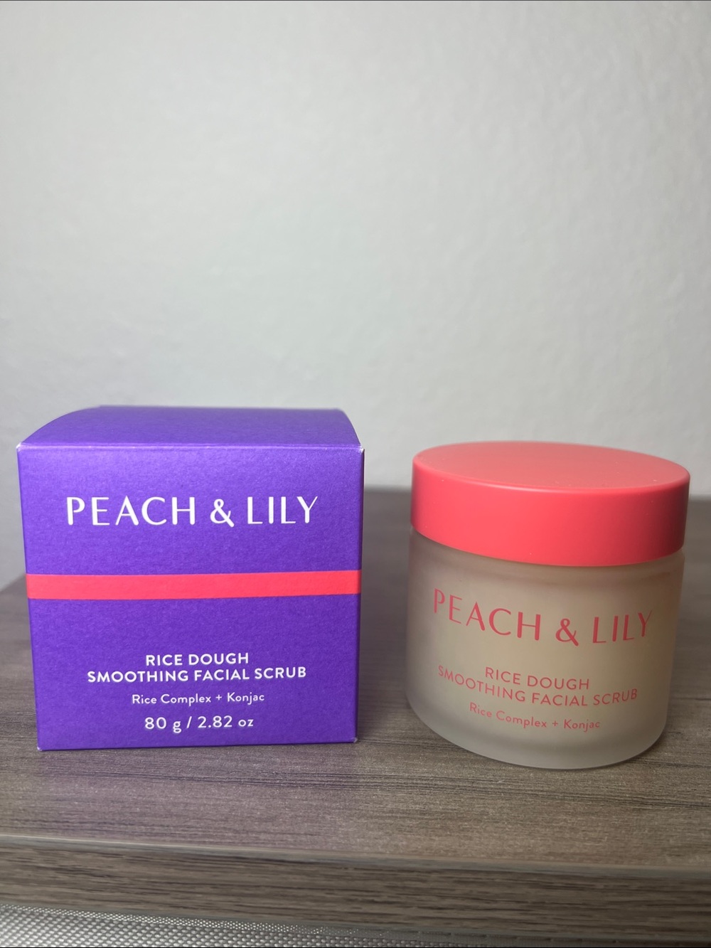 Peach & Lily Rice Dough Smoothing Facial Scrub